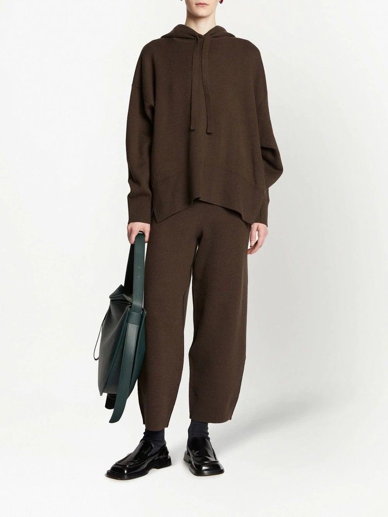 Proenza Schouler straight-leg knitted trousers outlook