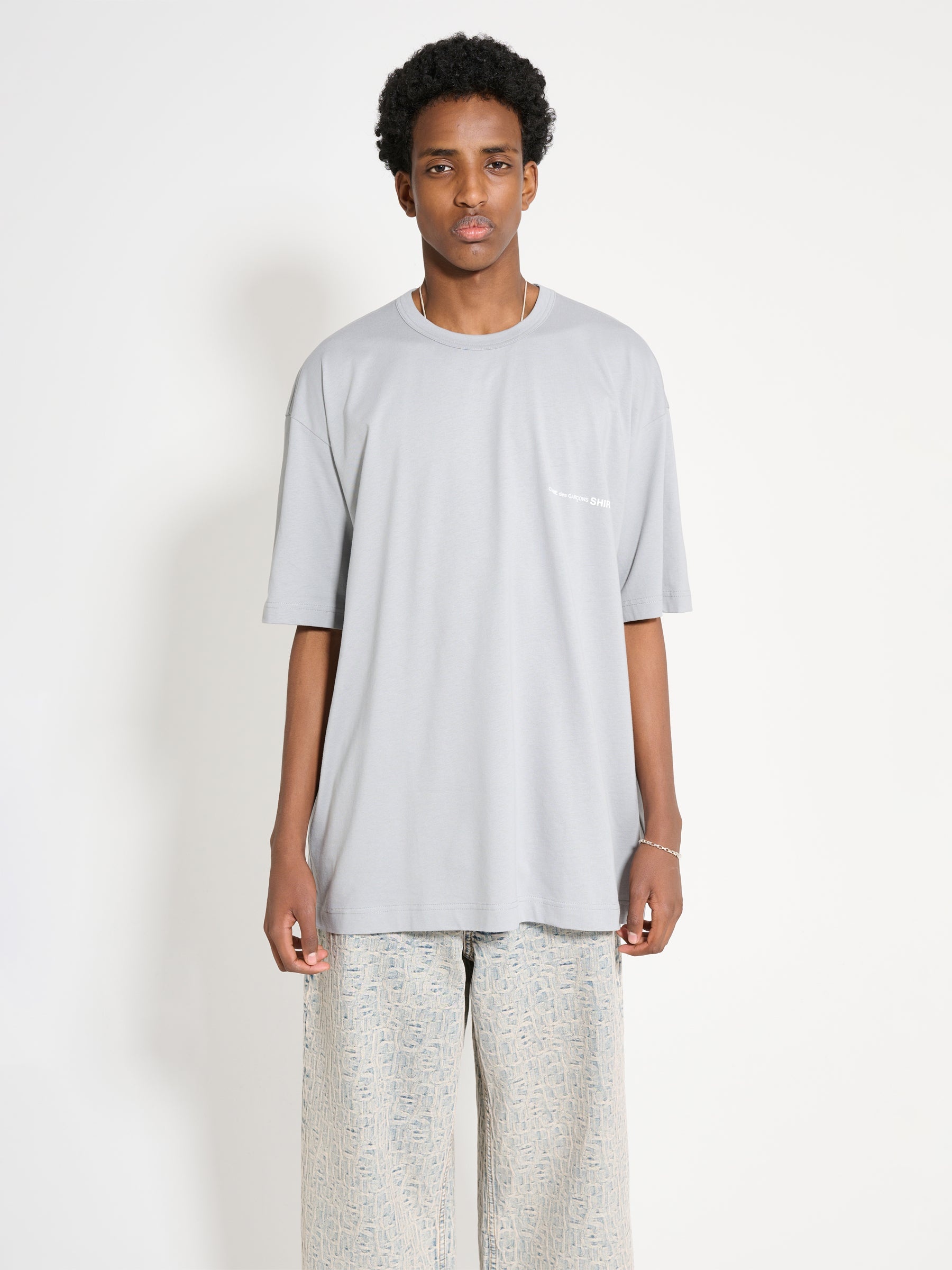 COMME DES GARÇONS SHIRT T-SHIRT GREY - 1