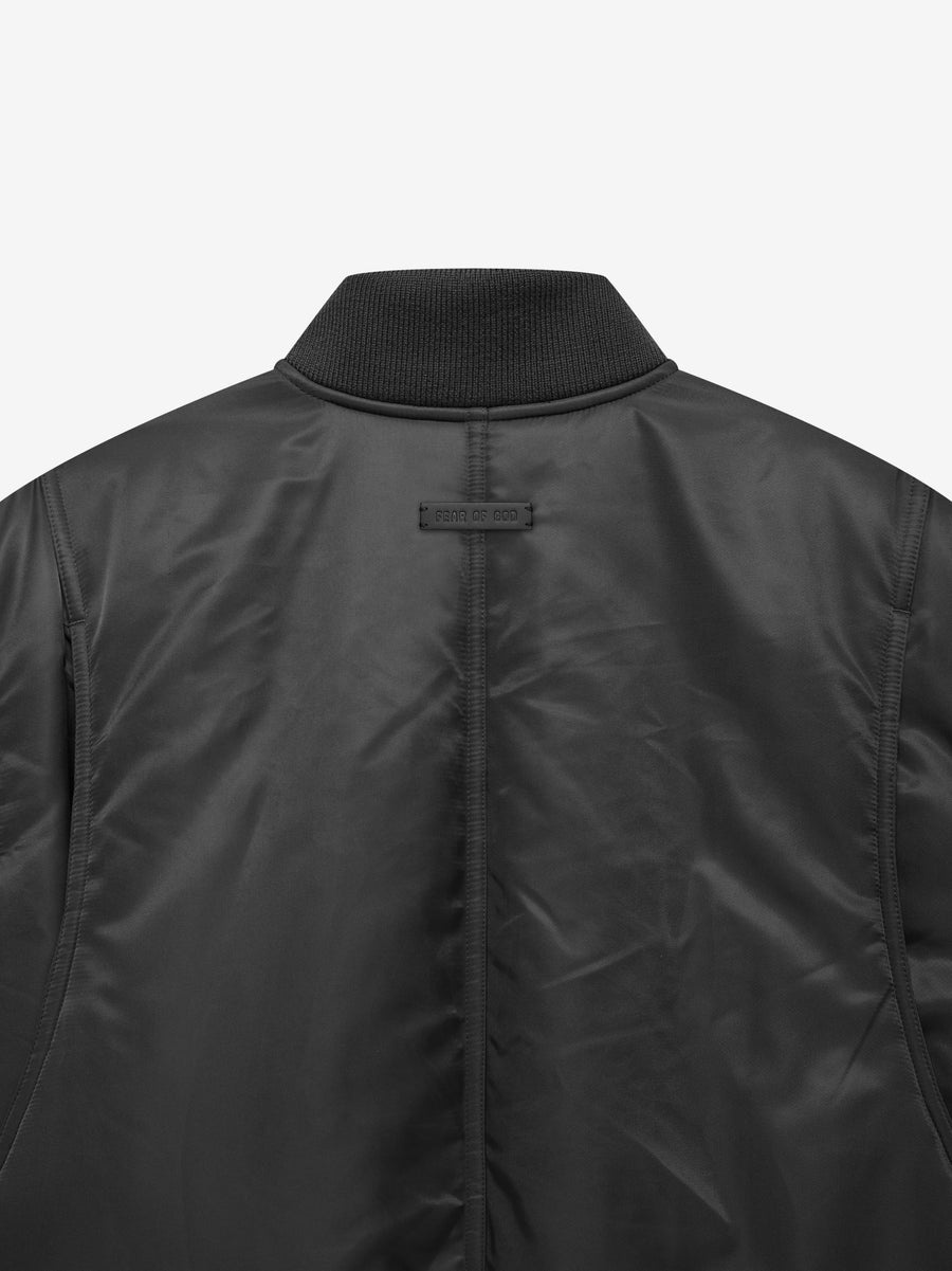 Nylon Twill Bomber - 4