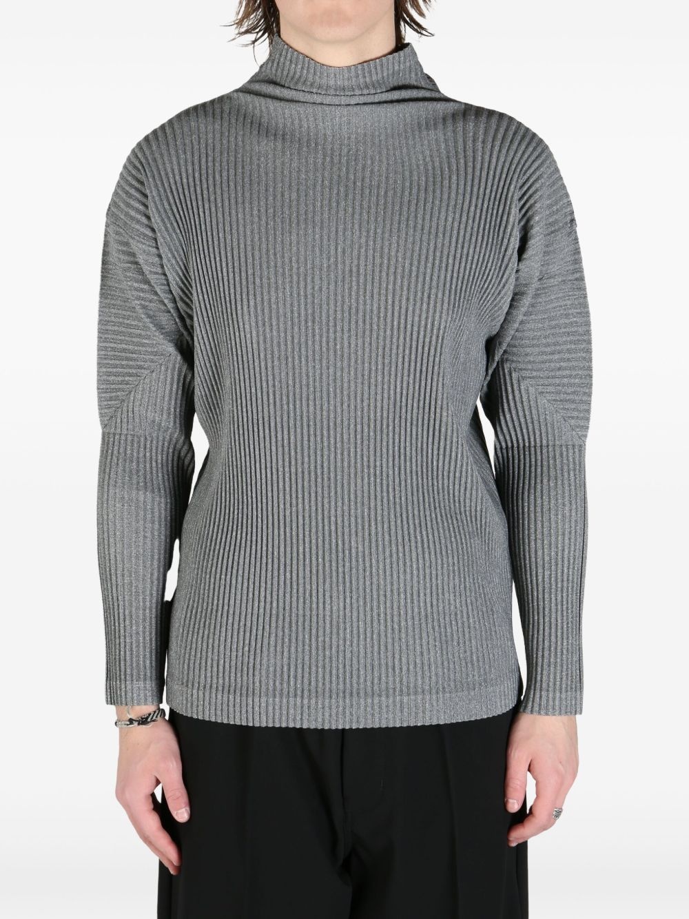 high-neck sweater - 2