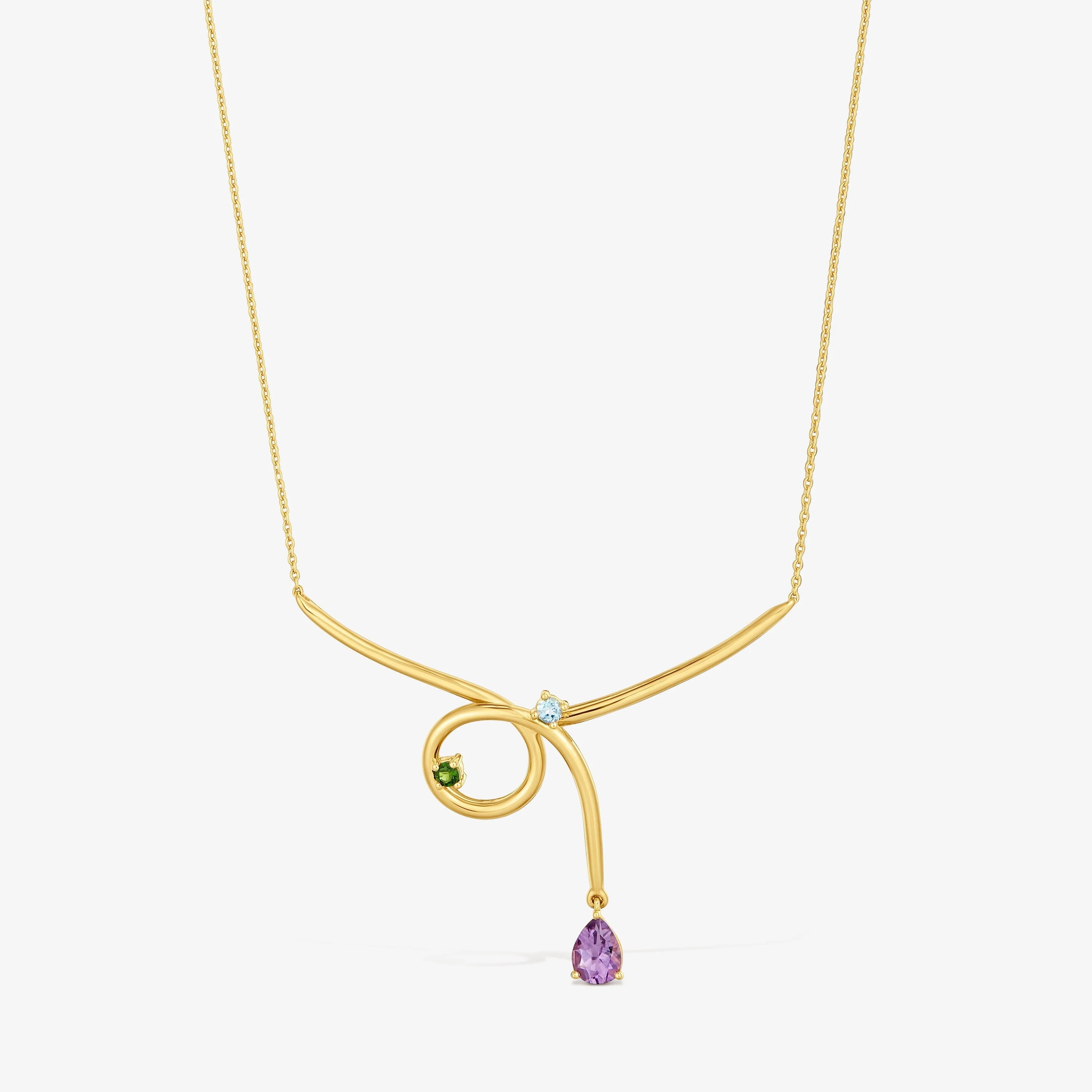 Chain Necklace with 18kt gold vermeil and gemstones TOUS Lio - 1