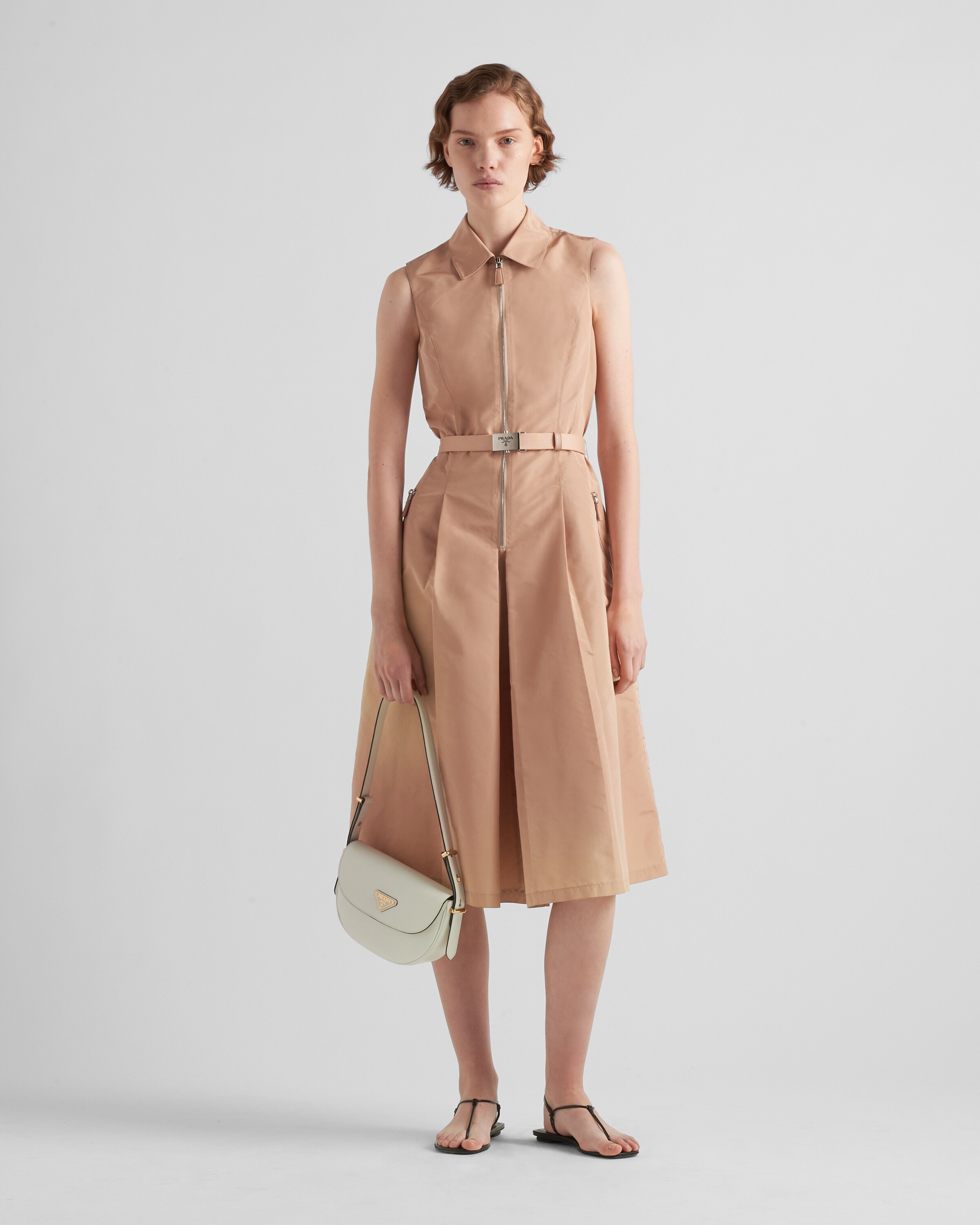 Prada Arqué leather shoulder bag - 7