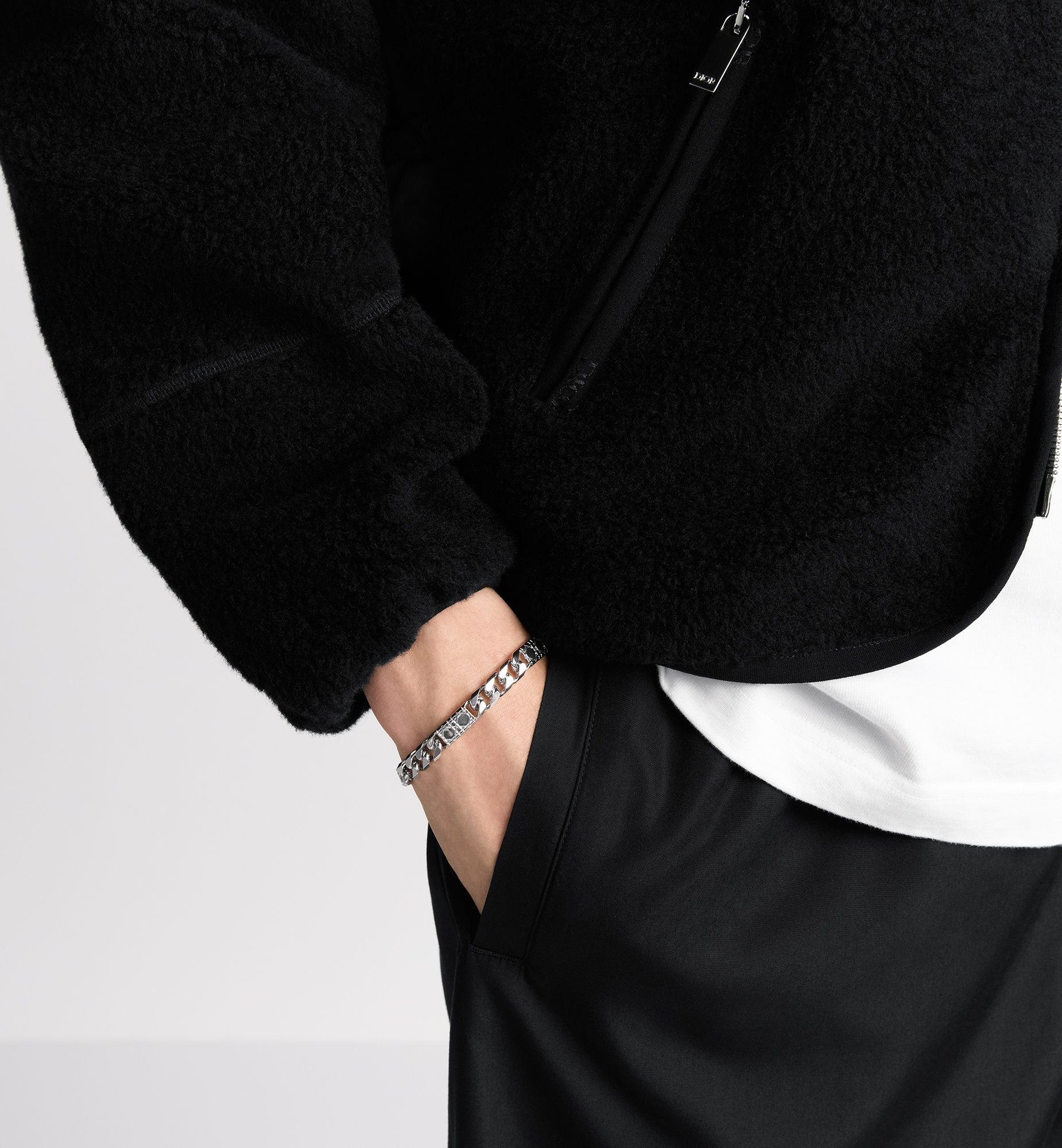 【DiOR】 Cannage Chain Bracelet Dior Cannage Chain Link Bracelet | REVERSIBLE