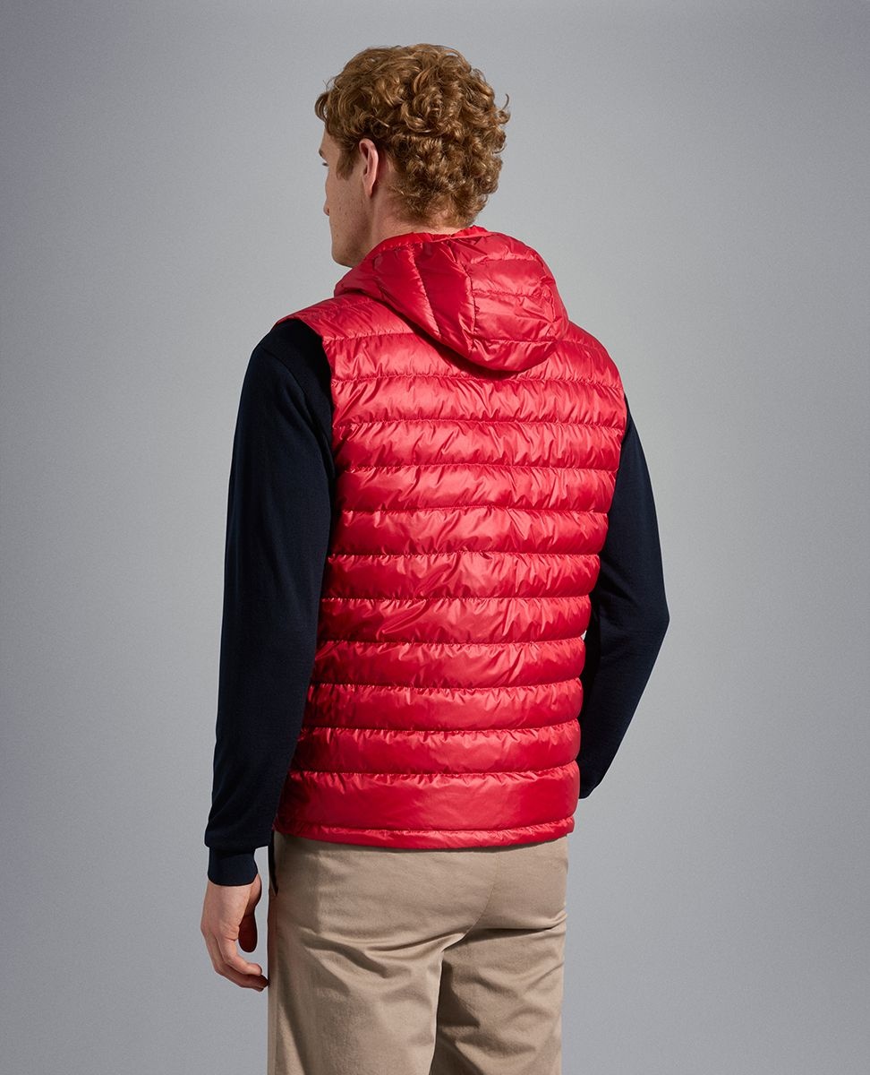 Ultralight down vest with detachable hood - 4
