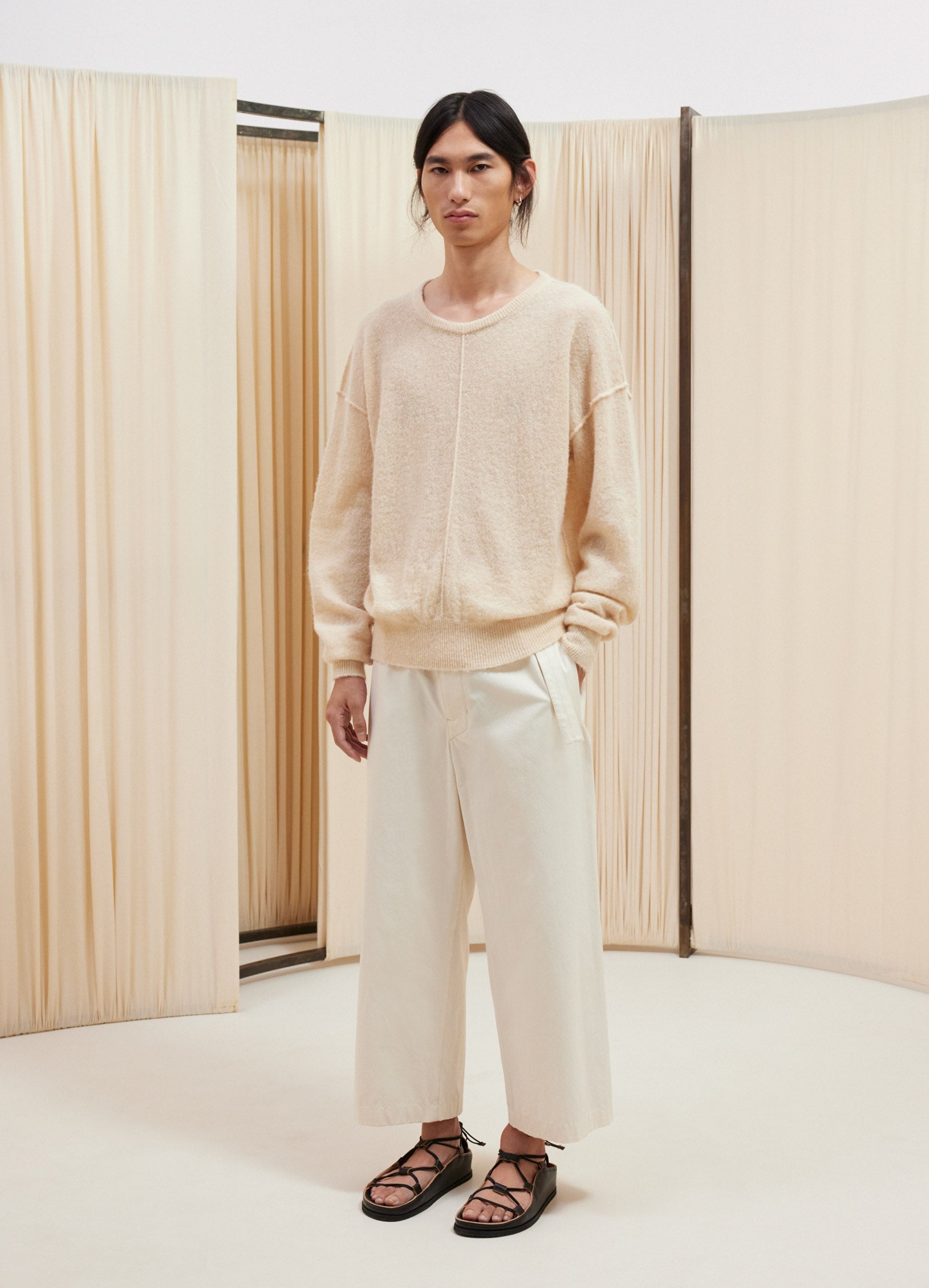 SEAMLESS BELTED PANTS - 2