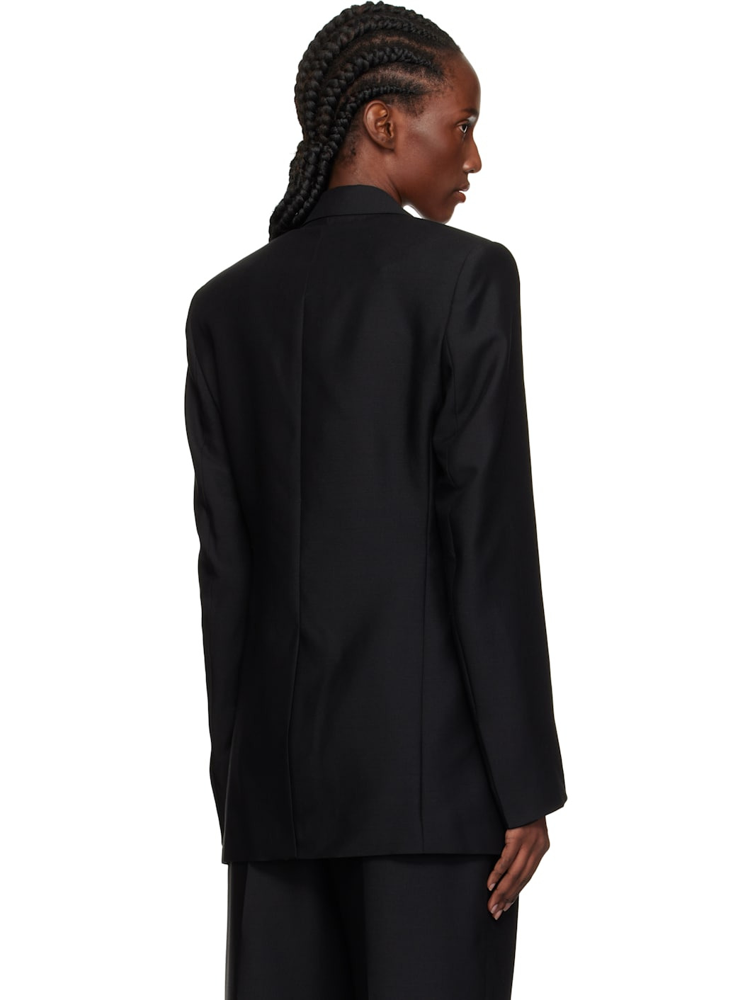 Black Light Longline Blazer - 3