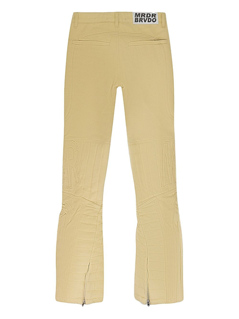 WHO DECIDES WAR embroidered jeans outlook