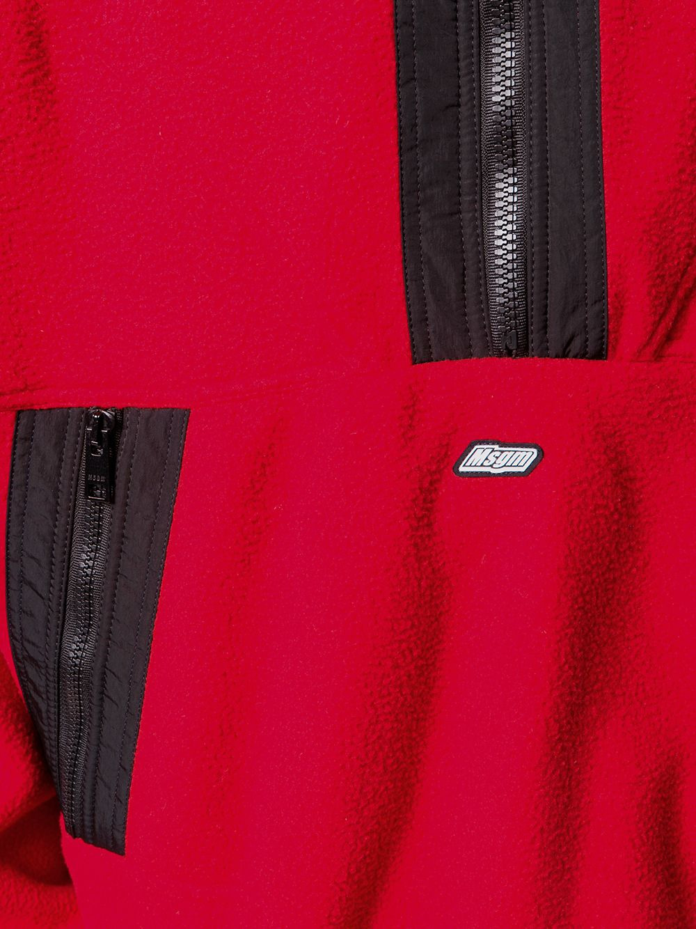 half zip logo fleece - 5