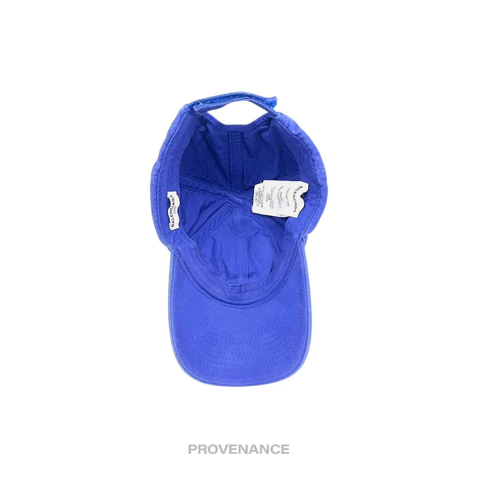 BALENCIAGA Balenciaga Political Campaign Cap Hat - Archetype Blue