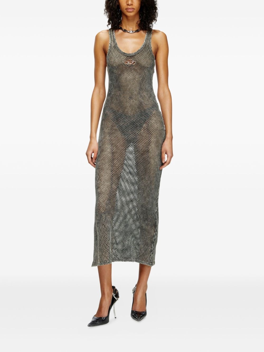 Maeve-Utlt mesh tank dress - 2