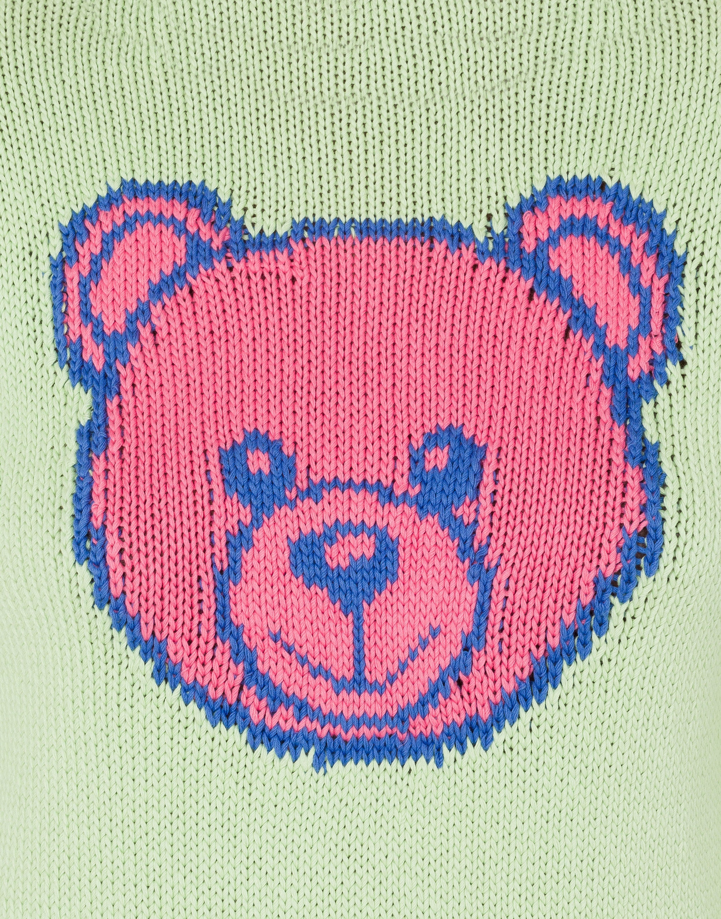 COTTON MOSCHINO TEDDY BEAR PULLOVER - 4