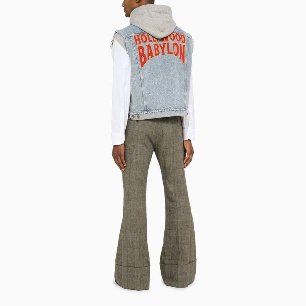 Gucci Men Denim Sleeveless Jacket - 5