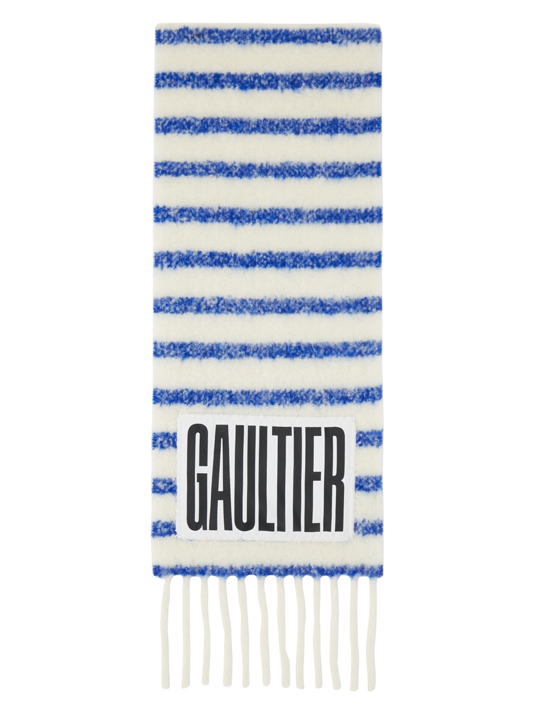 Blue & Off-White 'The Marinière' Scarf - 1