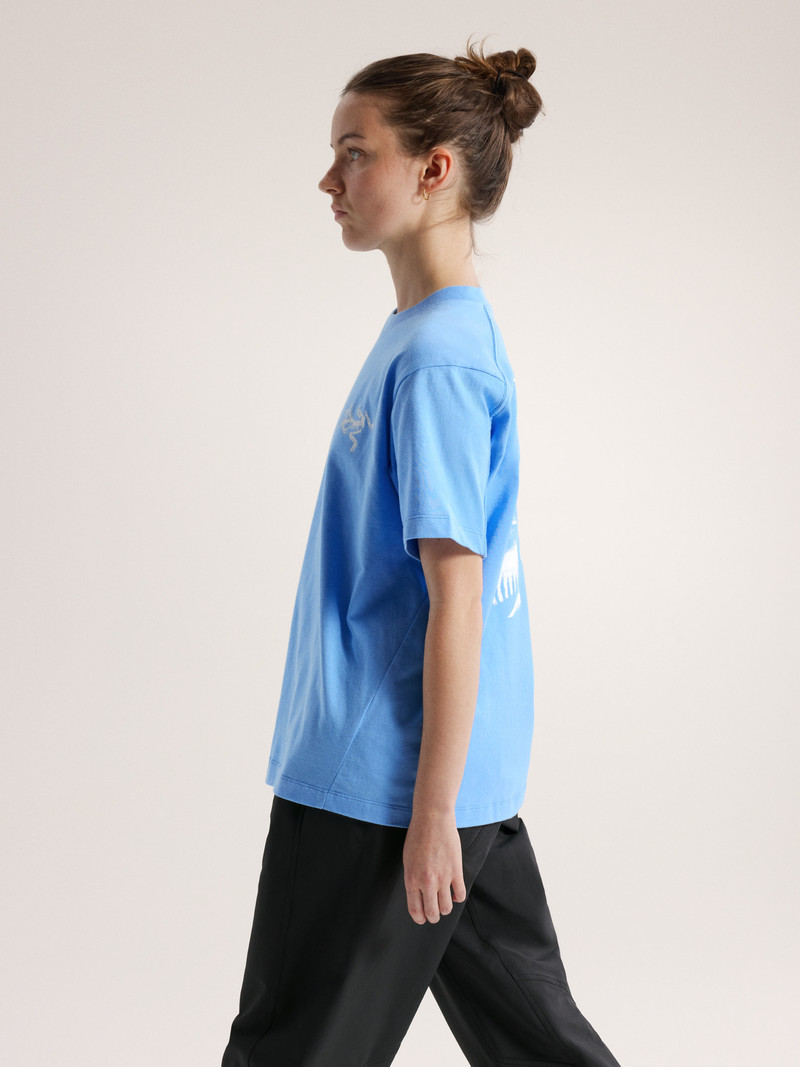 Kragg Cotton Bird Tile Crew Shirt SS 6