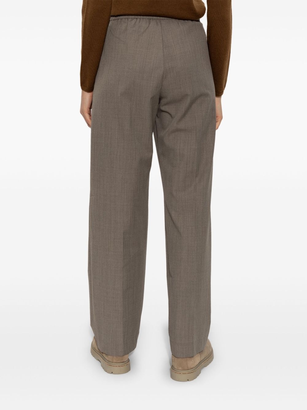 straight-leg trousers - 4