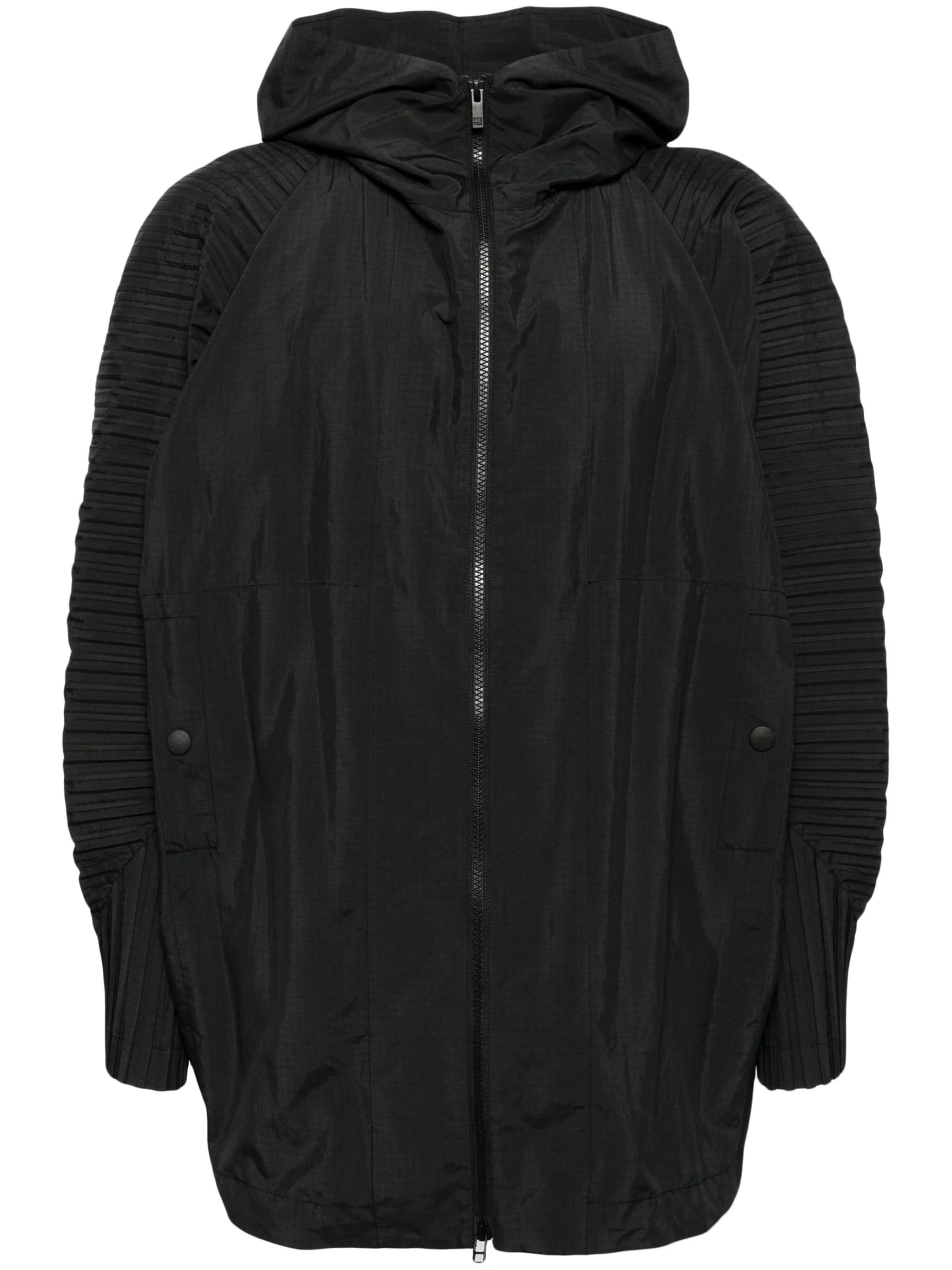 CASCADE BLOUSON JACKET - BLACK - 1