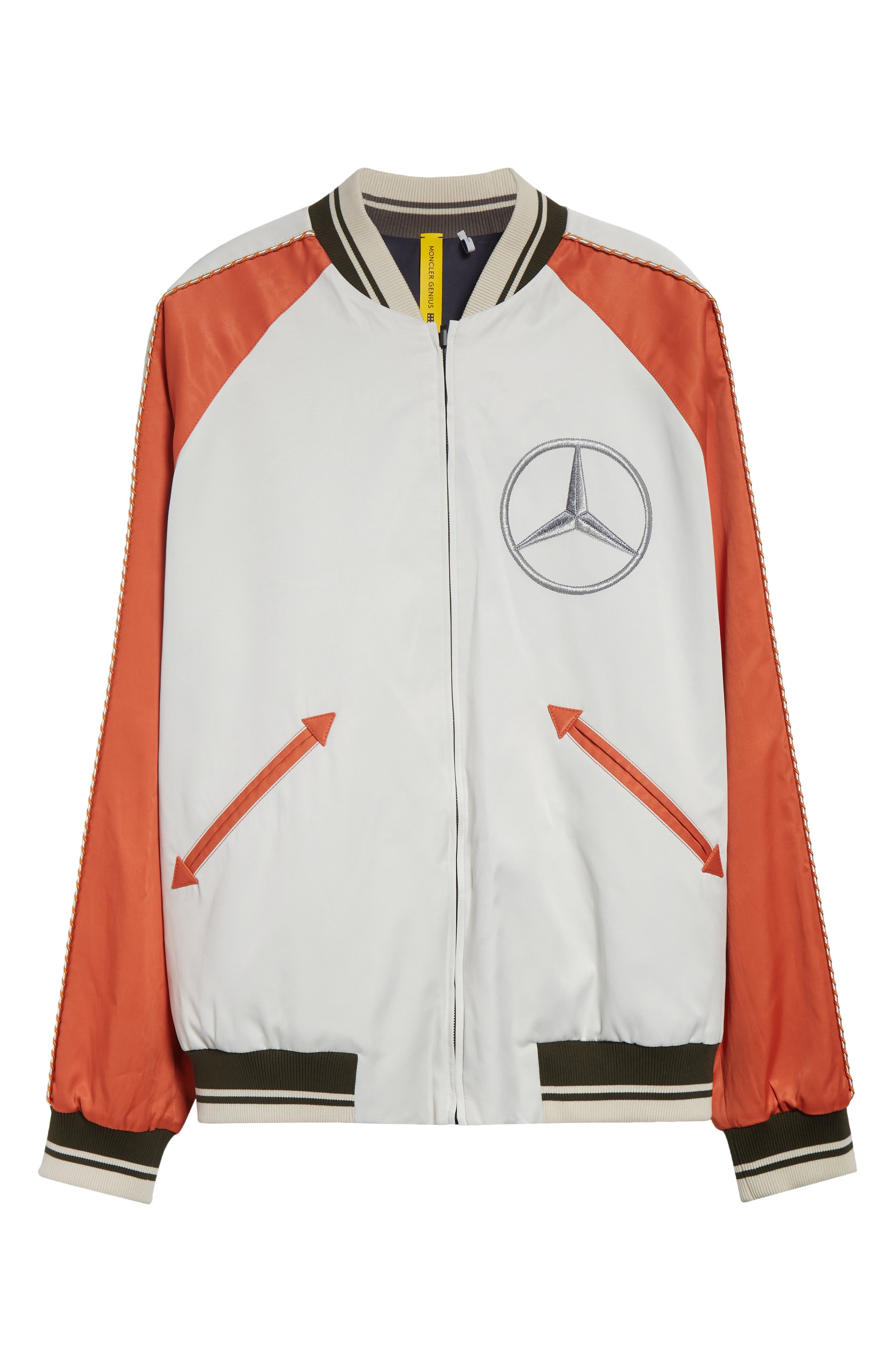 Moncler Genius x Mercedes-Benz By Nigo Satet Reversible Bomber Jacket in P37 - 7