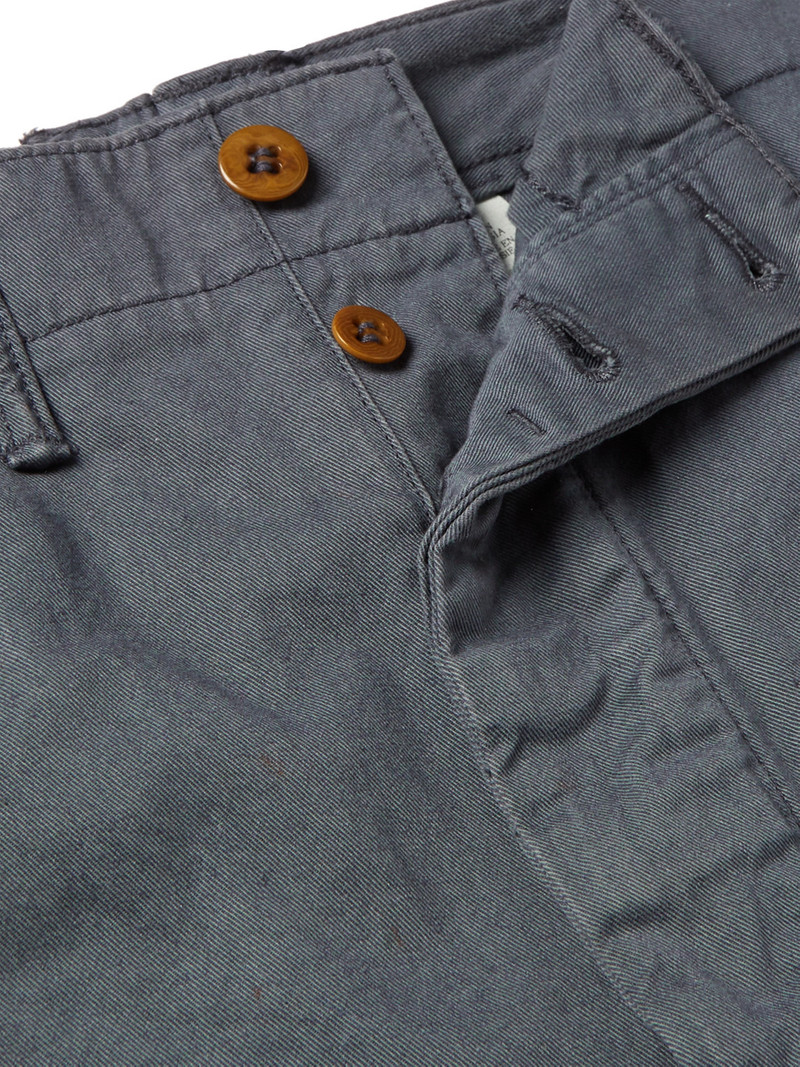 Slim-Fit Cotton-Twill Chino Shorts 5