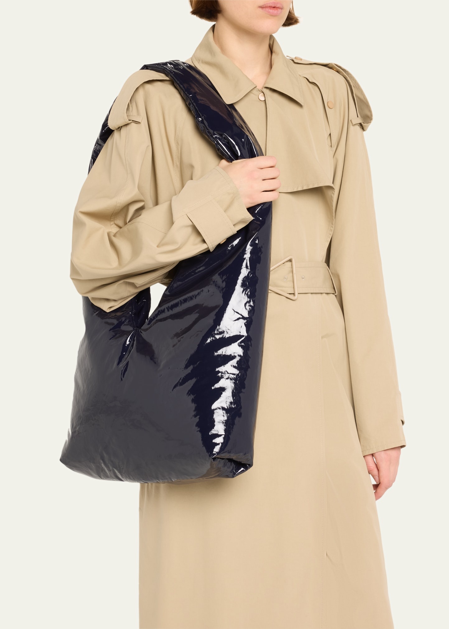 Anchor Medium Faux-Leather Shoulder Bag - 2