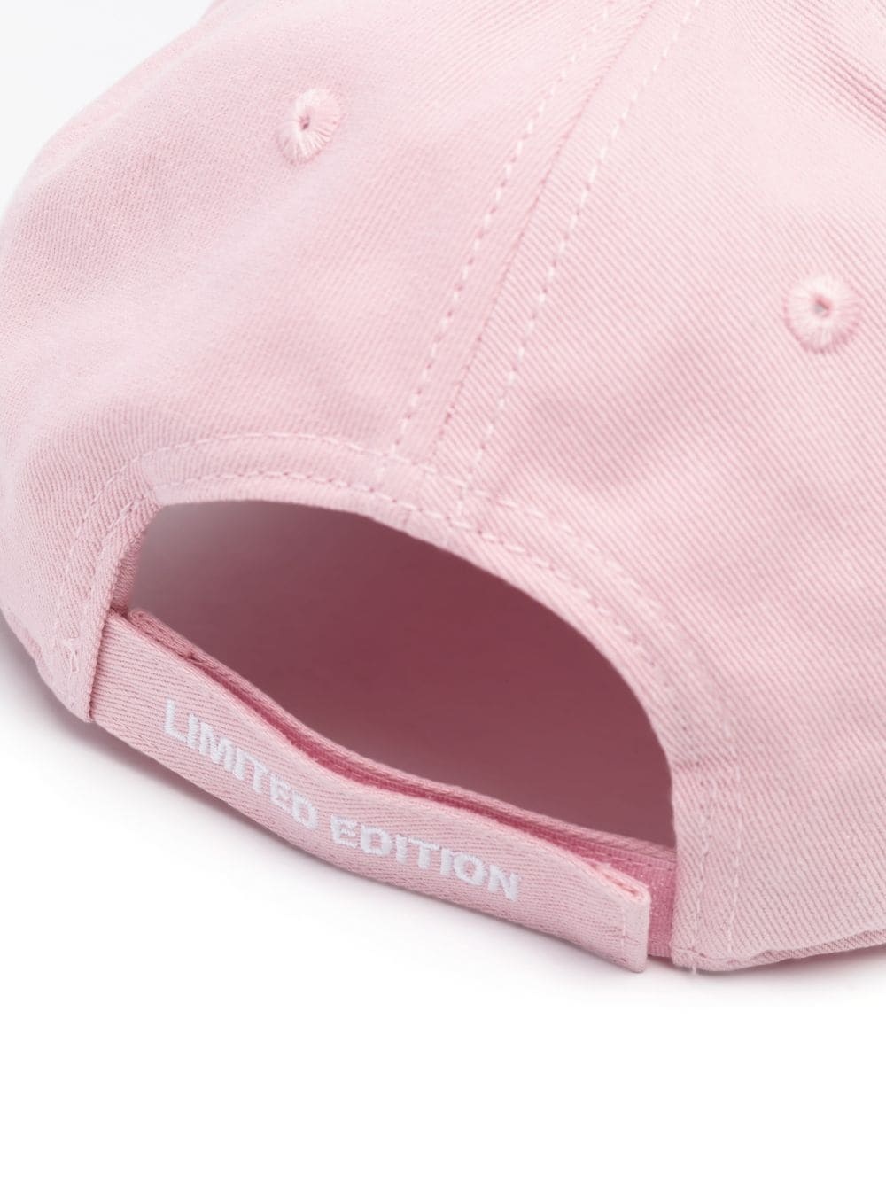 logo-embroidered cotton baseball cap - 2