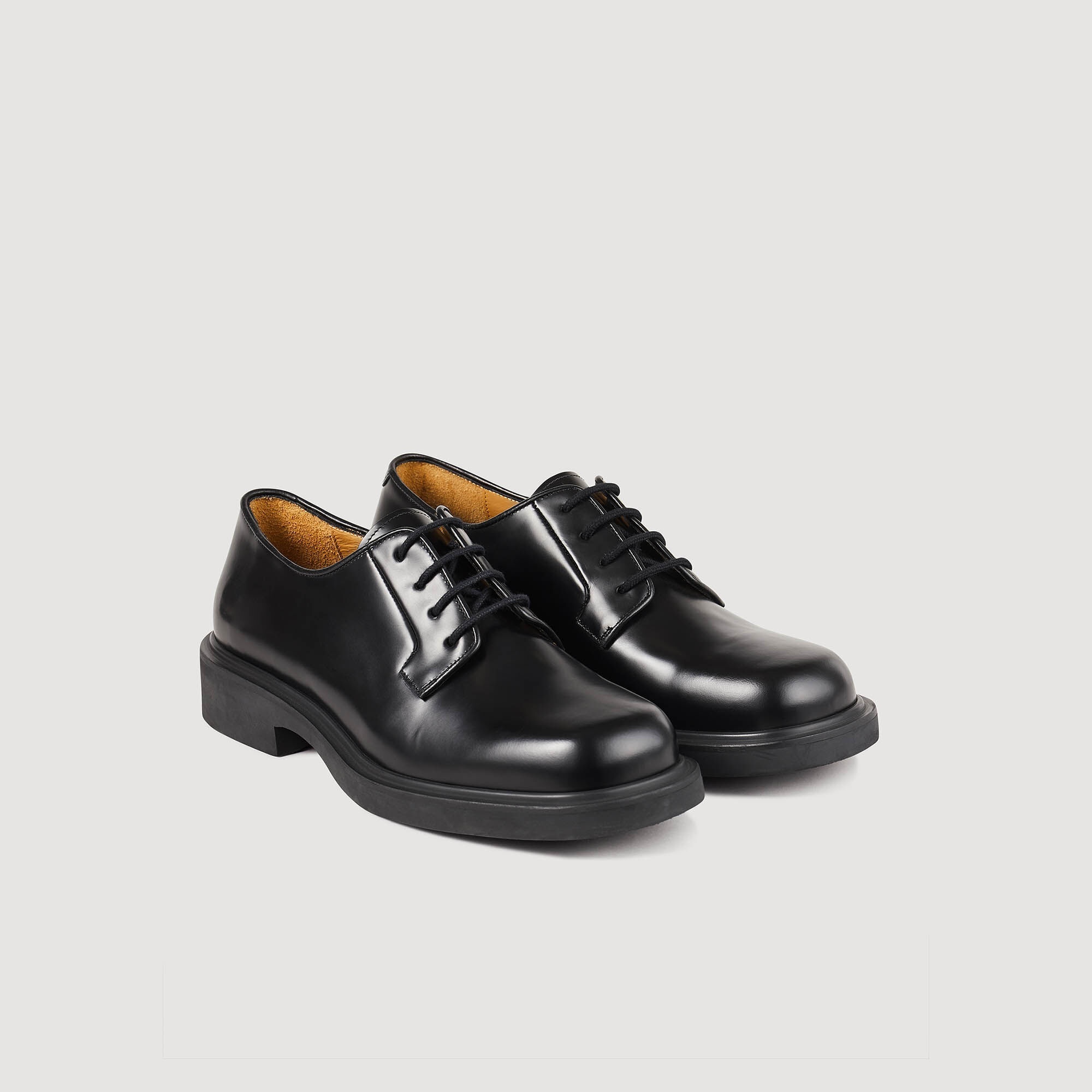 PATENT LEATHER DERBIES - 3