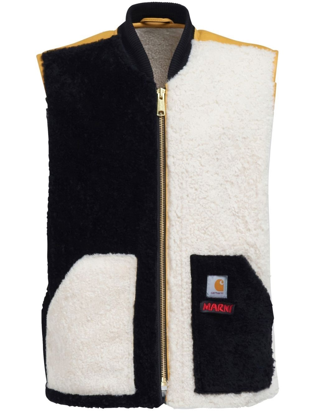 x Carhartt colour-block panel gilet - 1