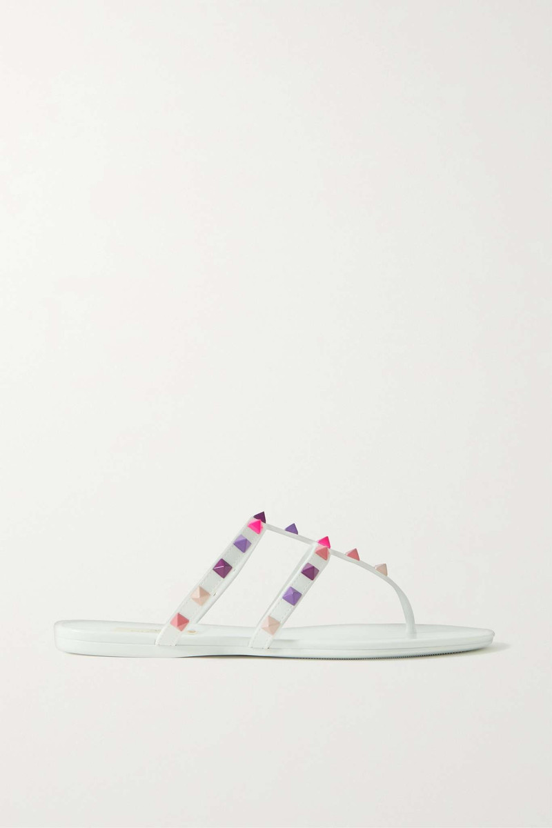 The Summer Rockstud rubber sandals 1