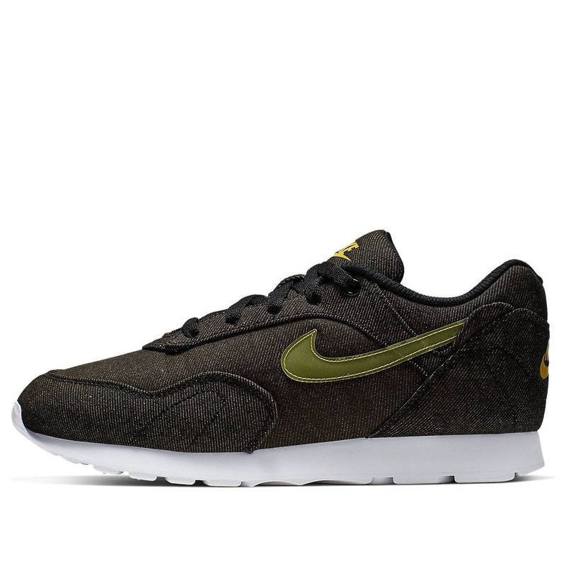 (WMNS) Nike Outburst LX 'Black Bright Citron' AT4687-001 - 1