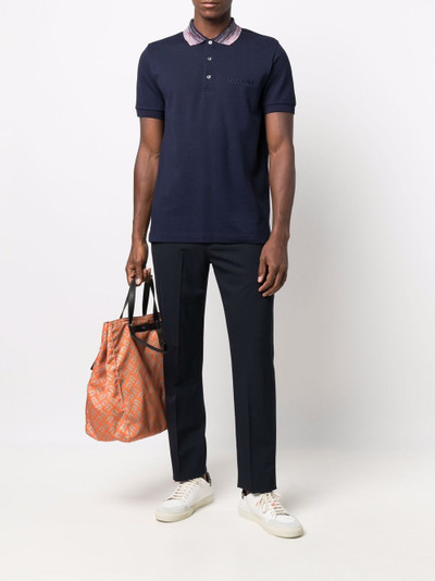 Missoni logo-embroidered polo shirt outlook