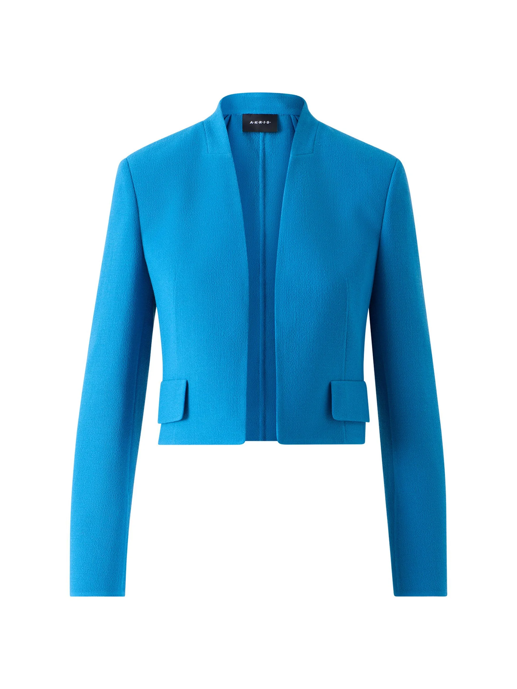 Women's Helena Double-Face Wool Crêpe Jacket - Twilight - 1
