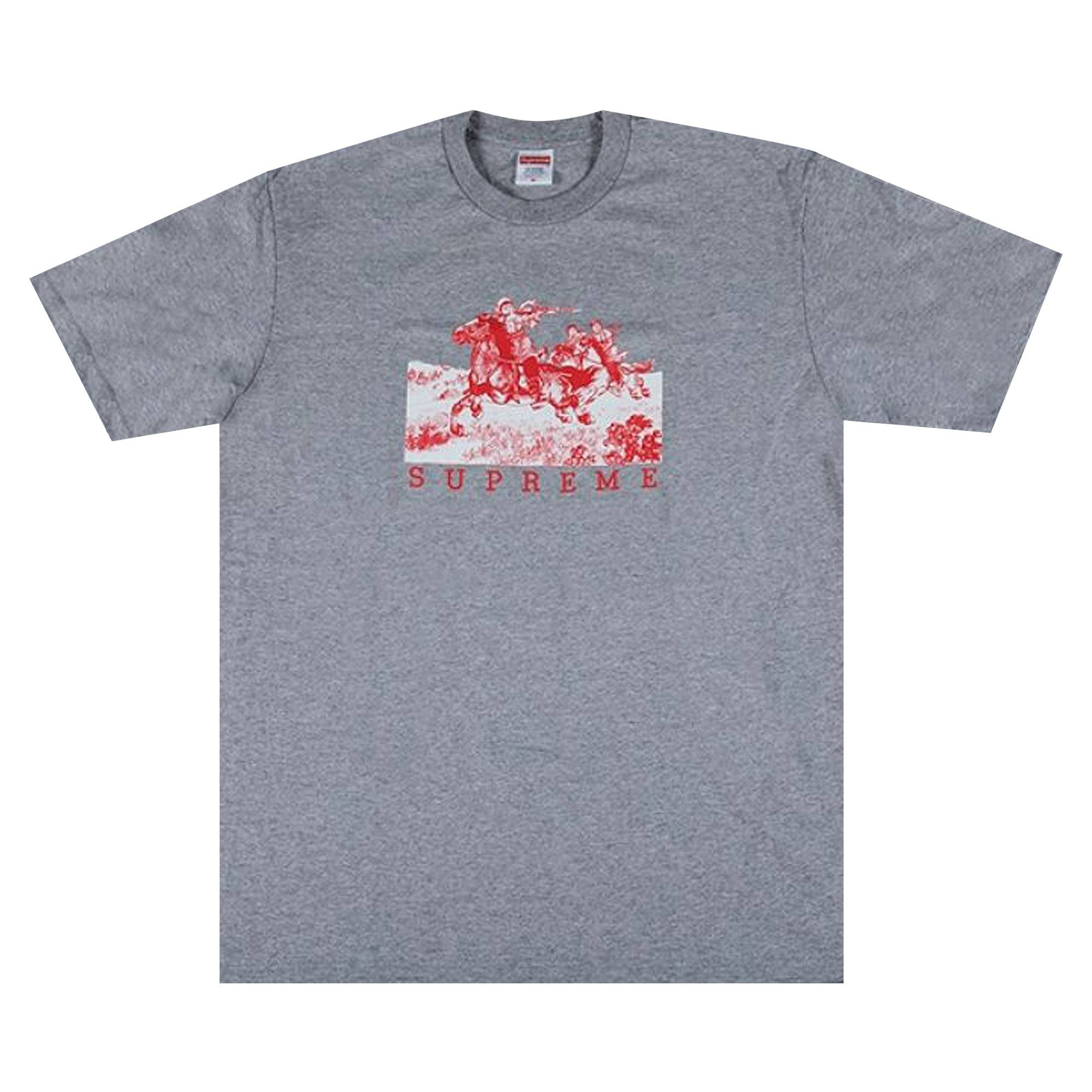 Supreme Riders Tee 'Heather Grey' - 1