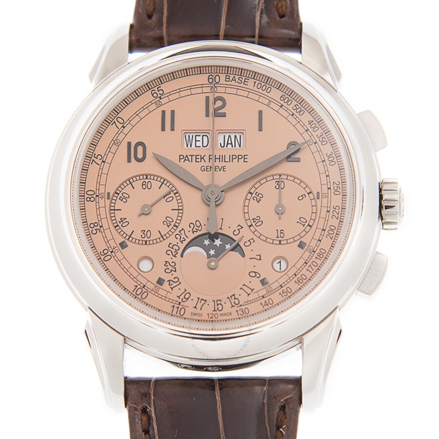 Pre-owned Patek Philippe Grand Complications Chronograph Salmon Dial Men's Watch 5270P-001 - 2