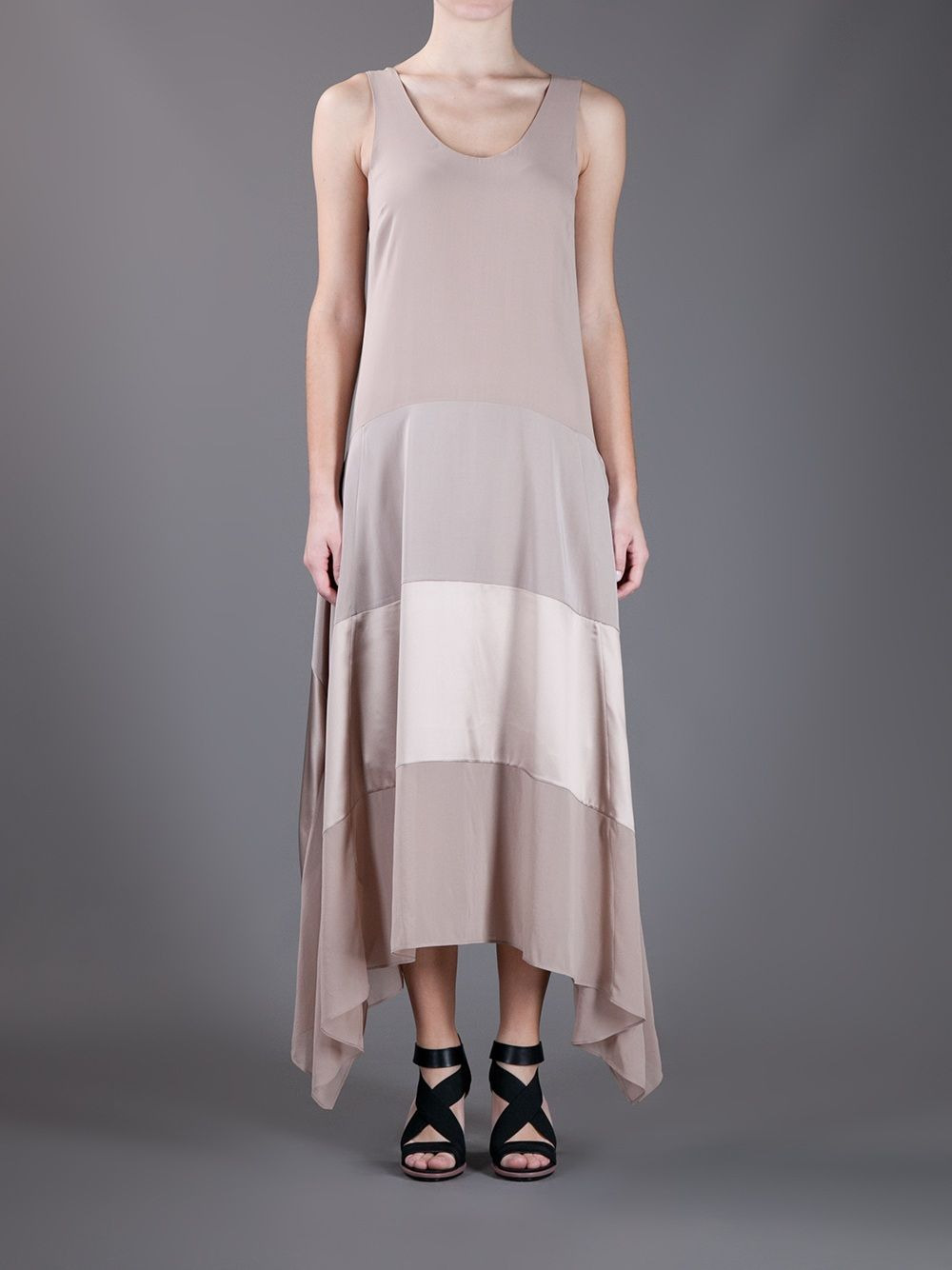 panel maxi dress - 2