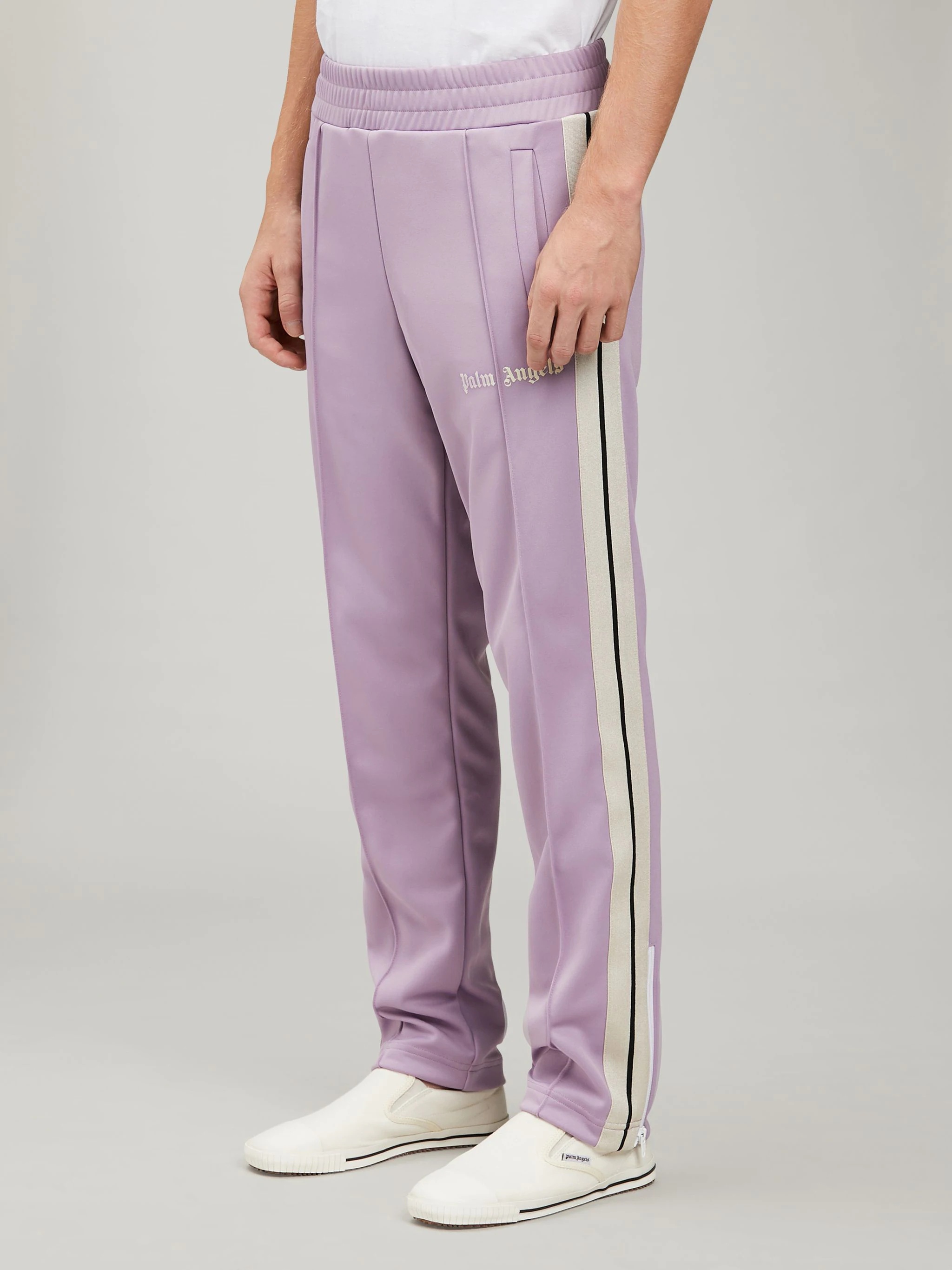 LILAC TRACK PANTS - 4