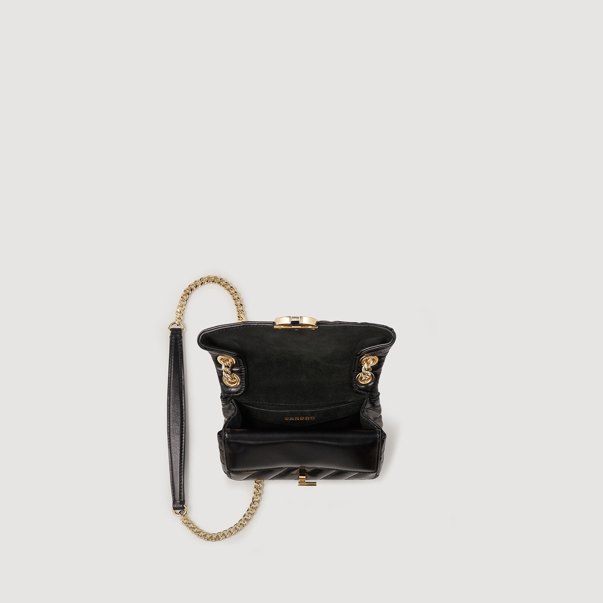 PLAIN LEATHER YZA MINI BAG - 8