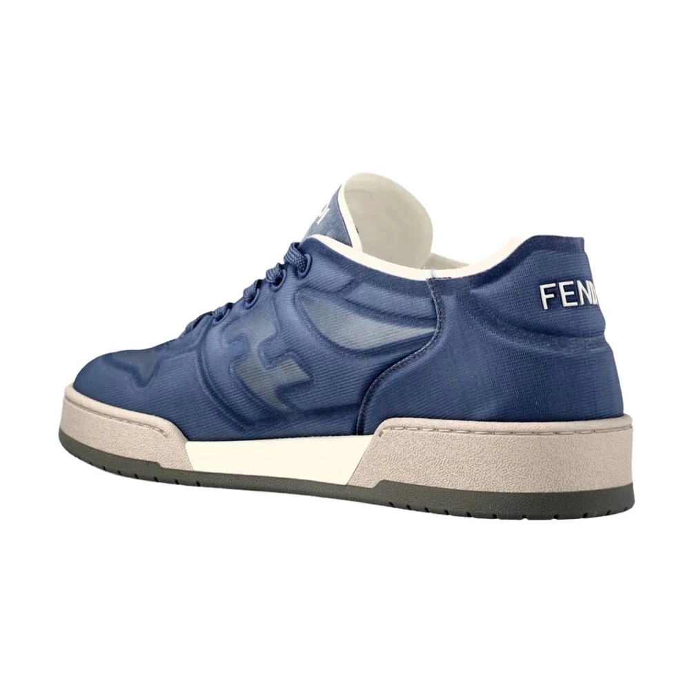 FENDI｜SNEAKERS (8E8415 AN7K F1KO7) FENDI: Match sneakers in micro-mesh nylon - White | Fendi