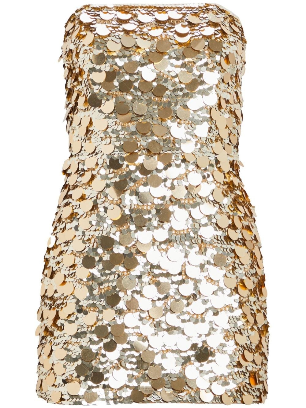 Nolia sequin-embellished strapless mini dress - 1