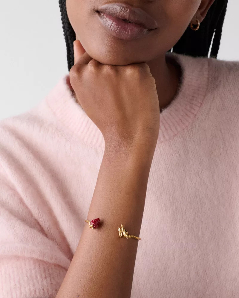 kate spade Secret Garden Strawberry Cuff outlook