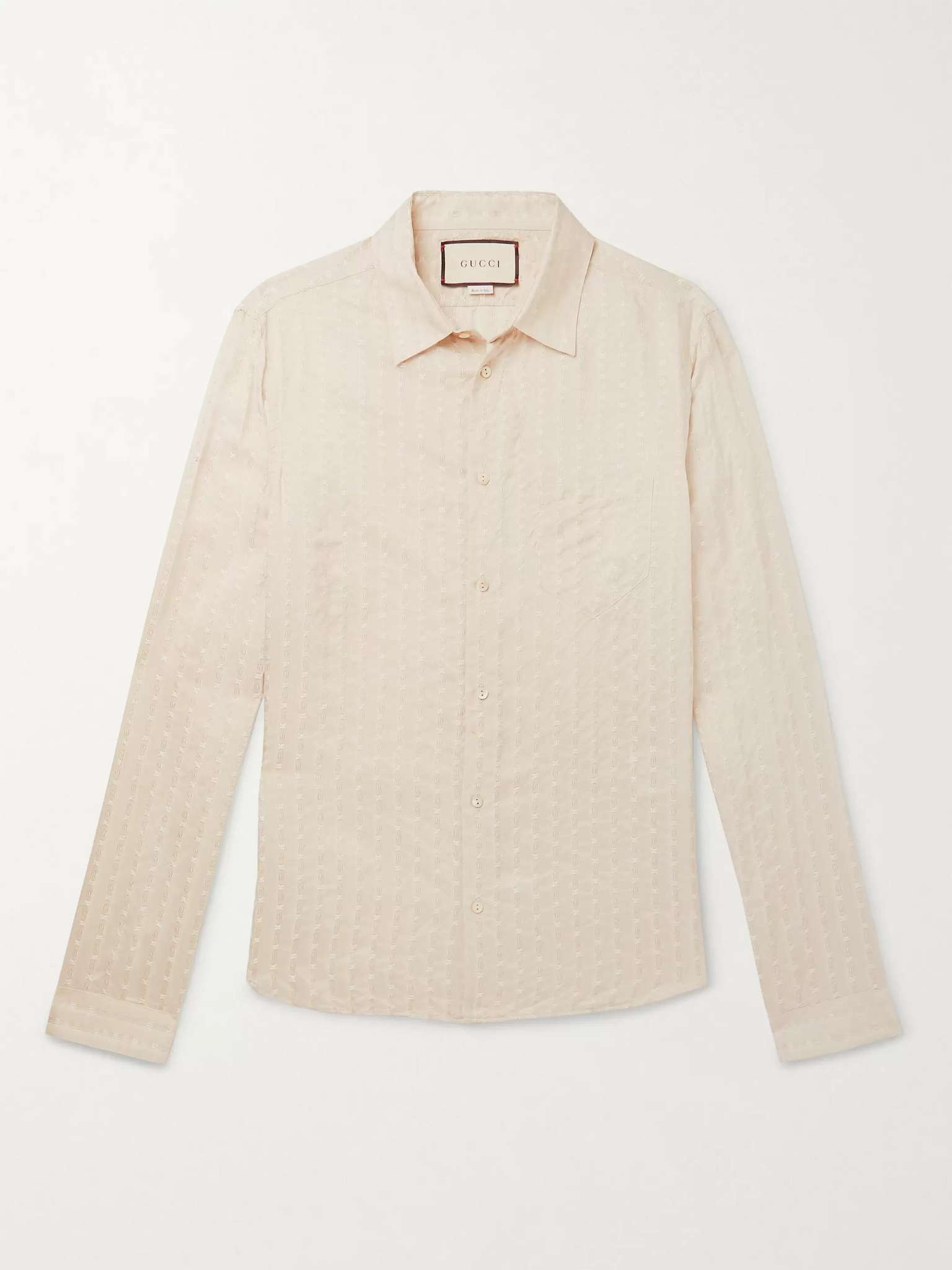 Geige Silk-Jacquard Shirt - 1