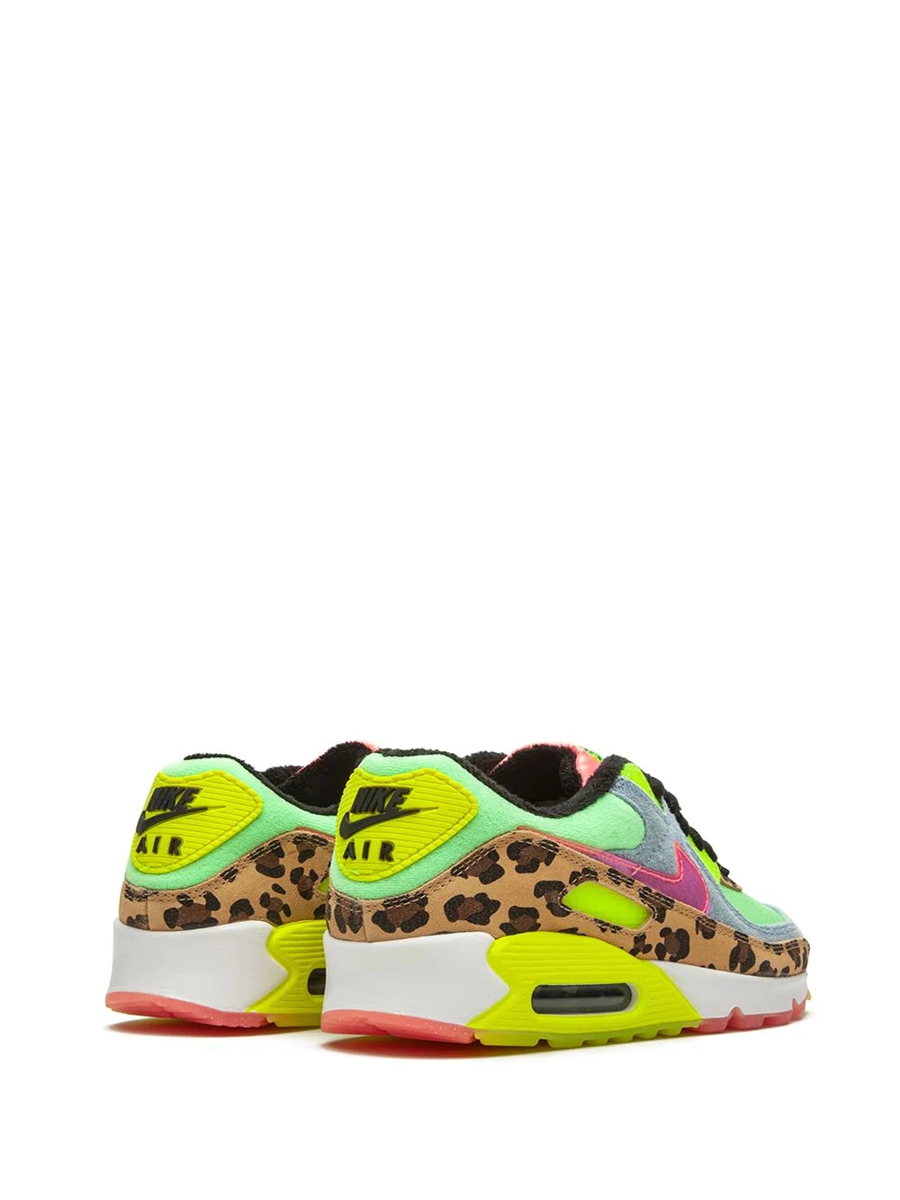 Air Max 90 LX "Denim Leopard Print" low-top sneakers - 3