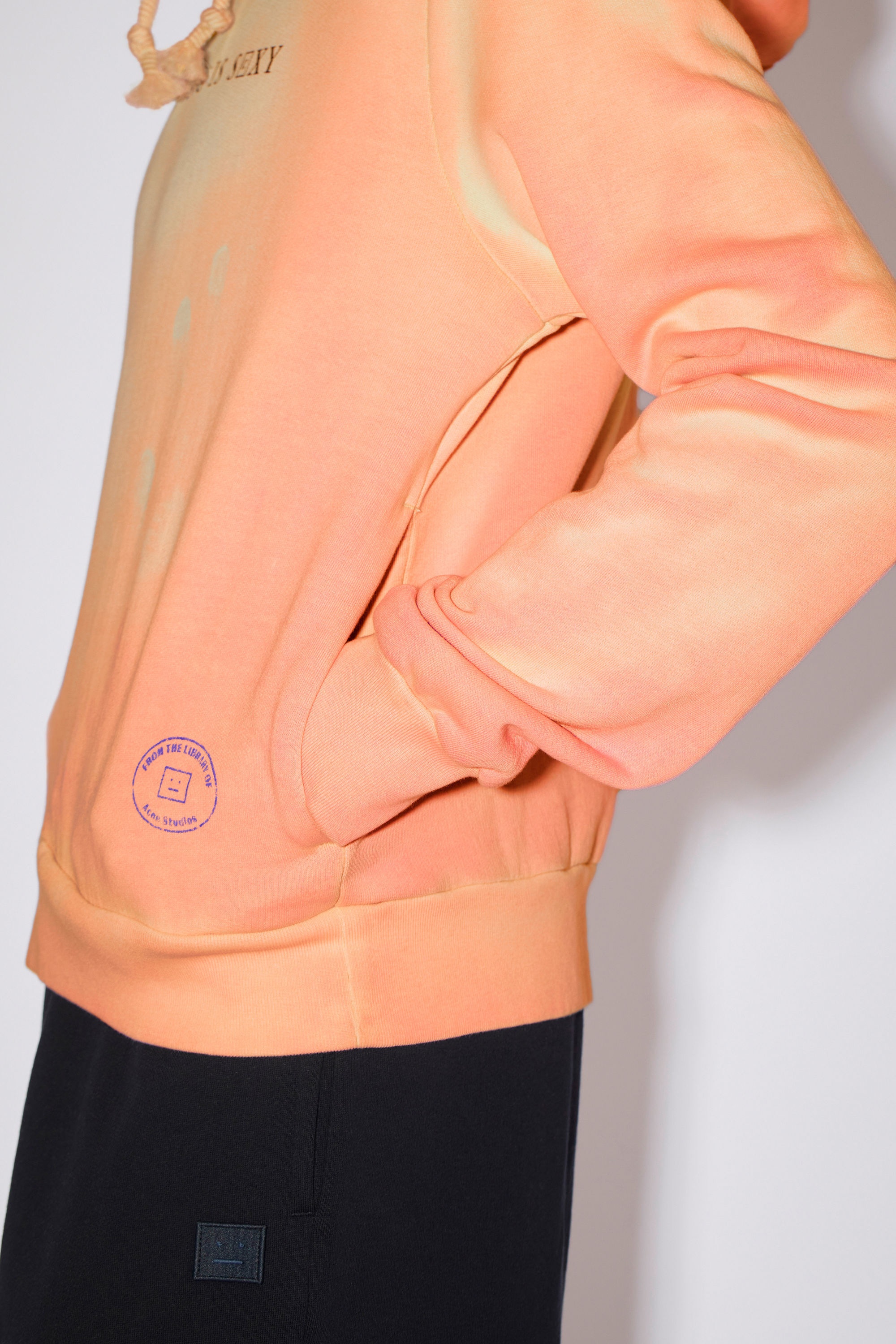 Heat reactive hooded sweatshirt - Orange/yellow - 4