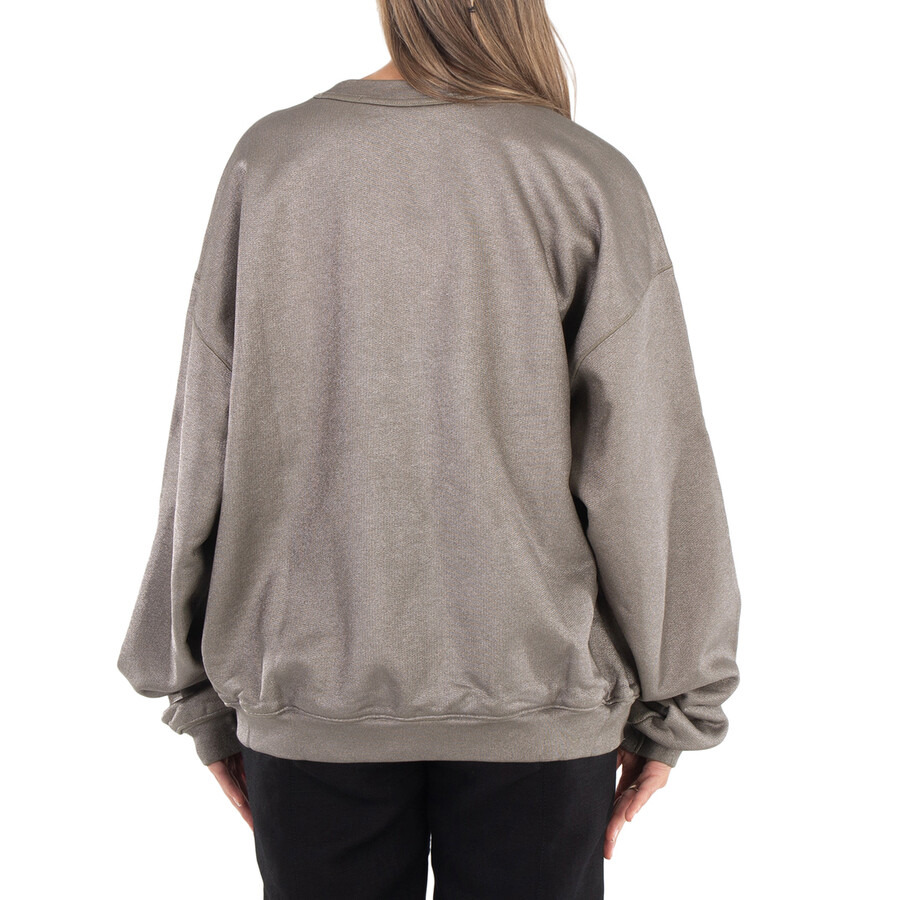 Alexander Wang Dollar Bill Embossed Crewneck Sweatshirt - 6