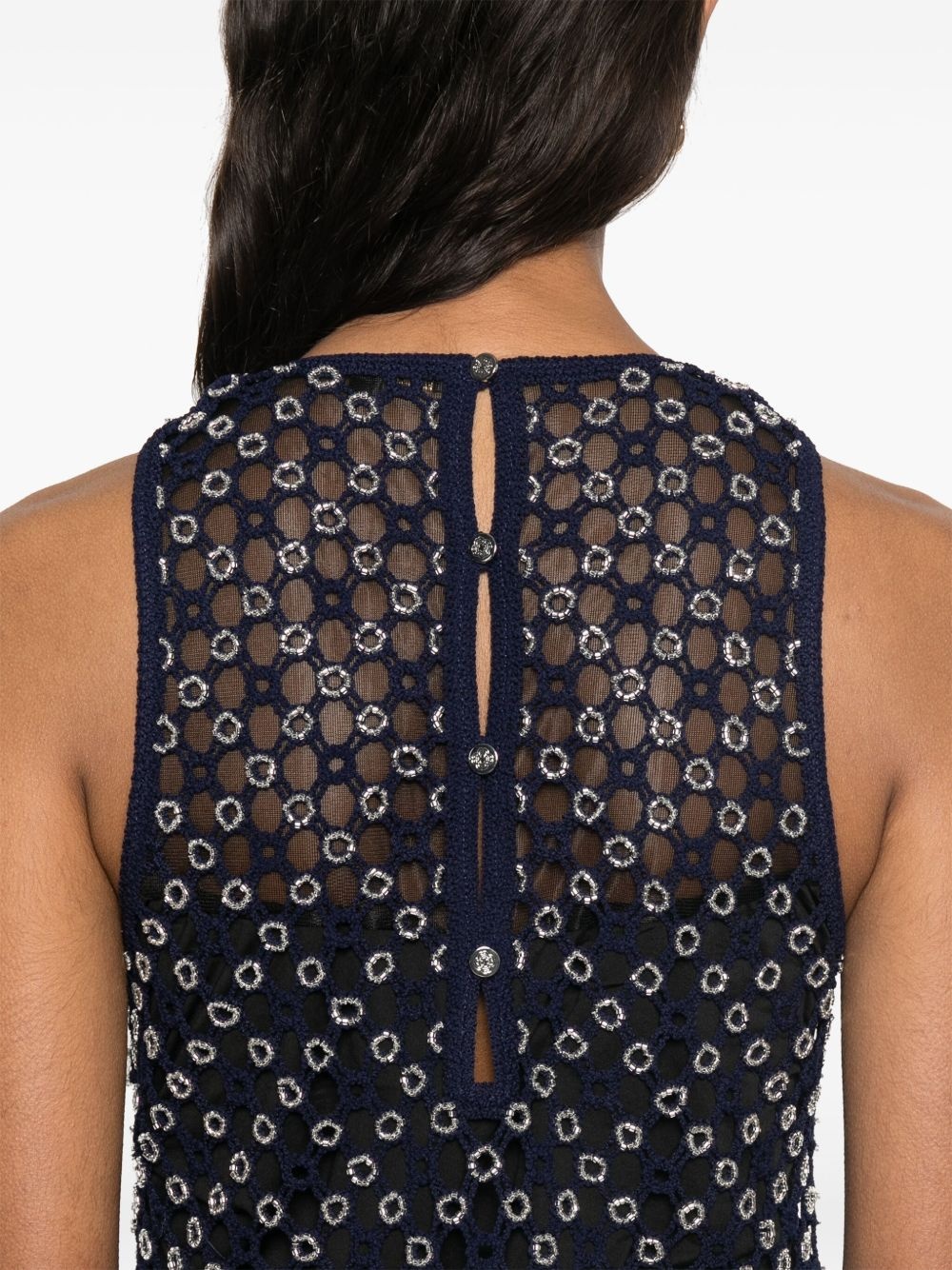 beaded maxi dress - 5