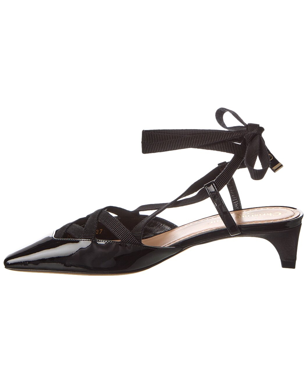 Dior D-Envol Patent & Satin Pump - 2