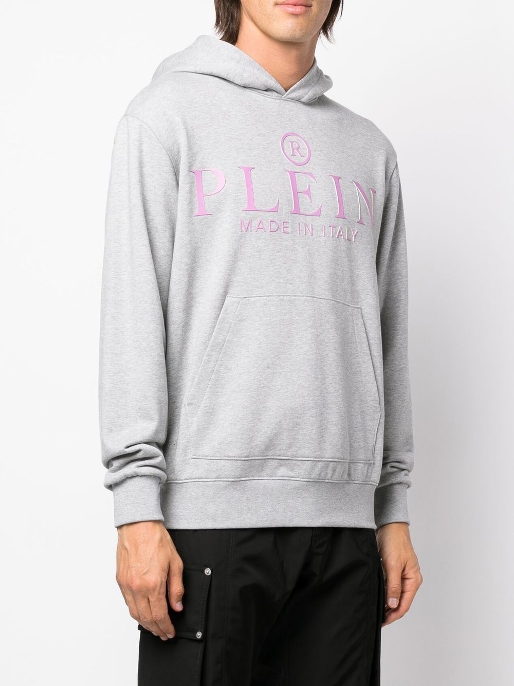 logo-print long-sleeve sweatshirt - 3