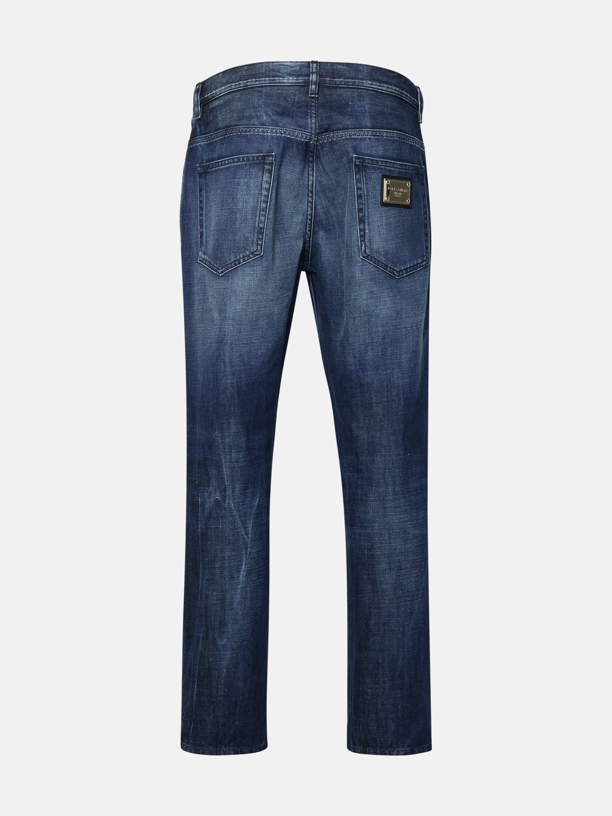 BLUE COTTON JEANS - 3