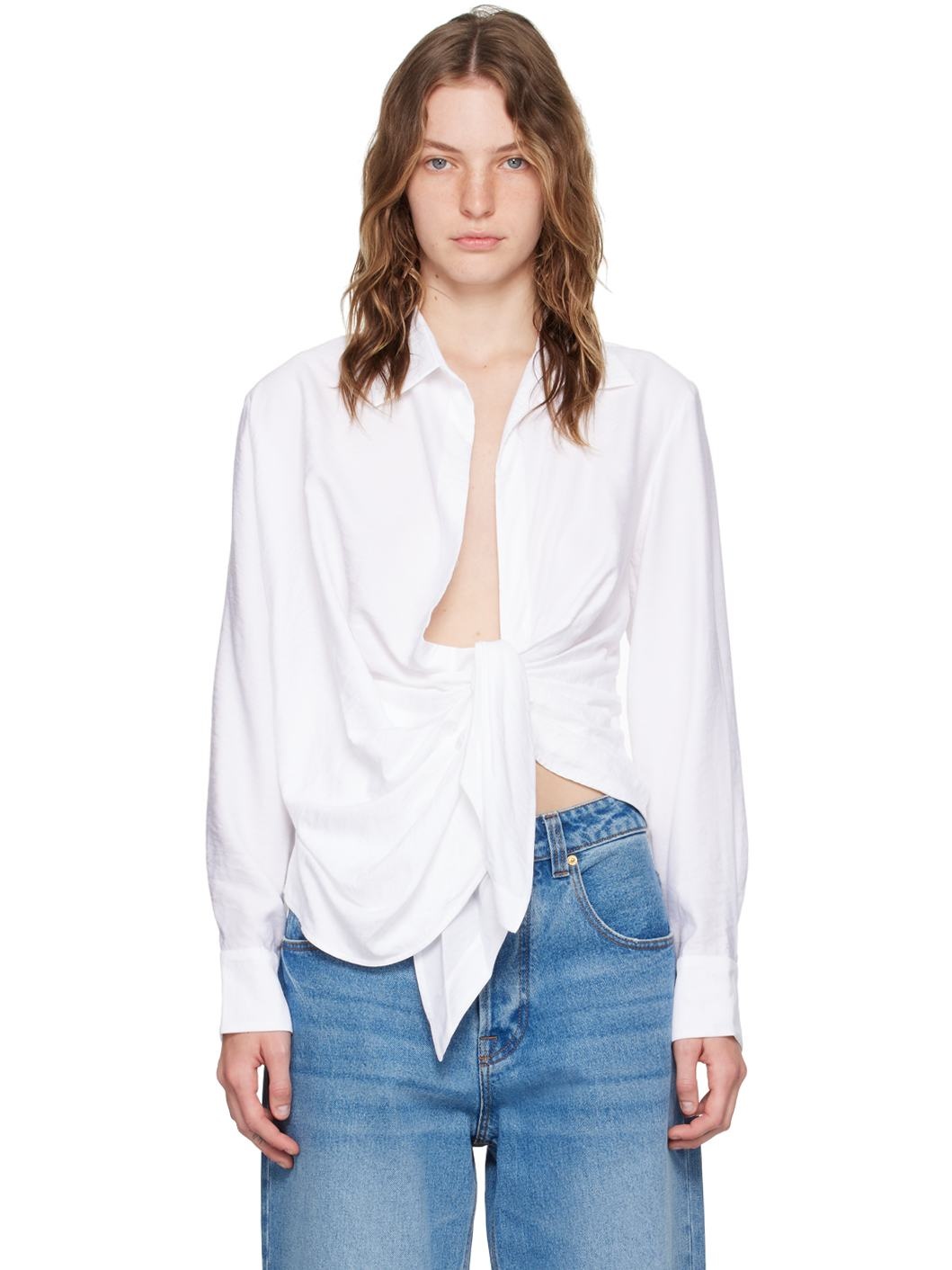 White Les Sculptures 'La chemise Bahia' Shirt - 1