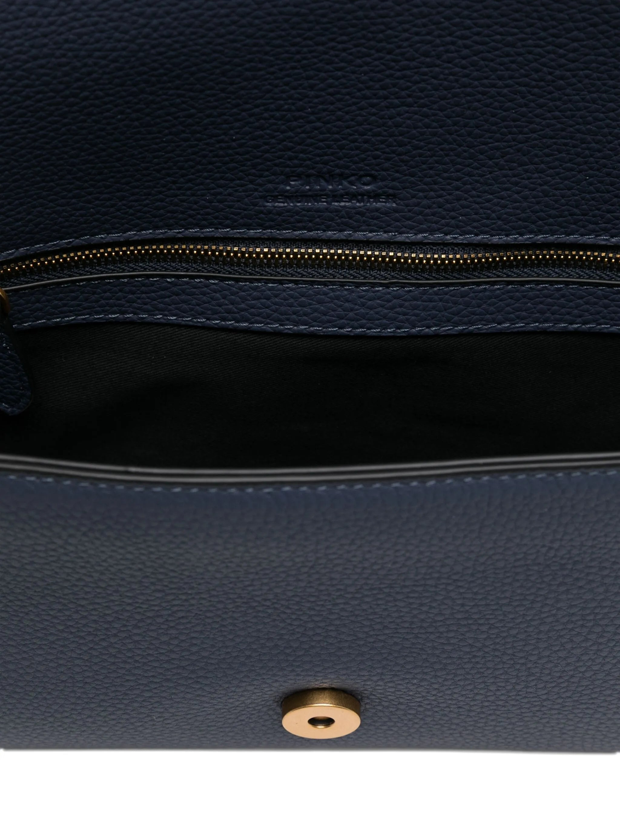Pinko Love Birds Leather Satchel - 3