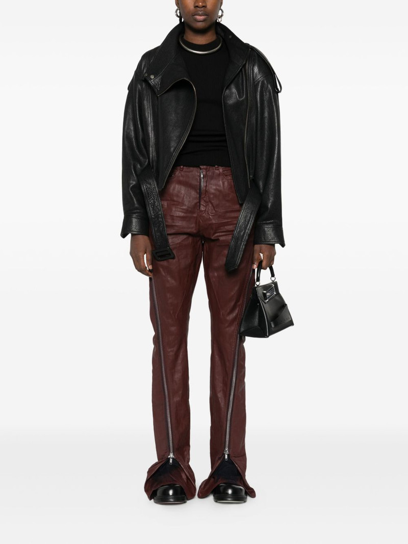 Rick Owens DRKSHDW Bolan Banana side-zip jeans outlook