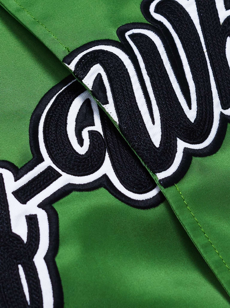 Logo-Appliquéd Shell Bomber Jacket 5